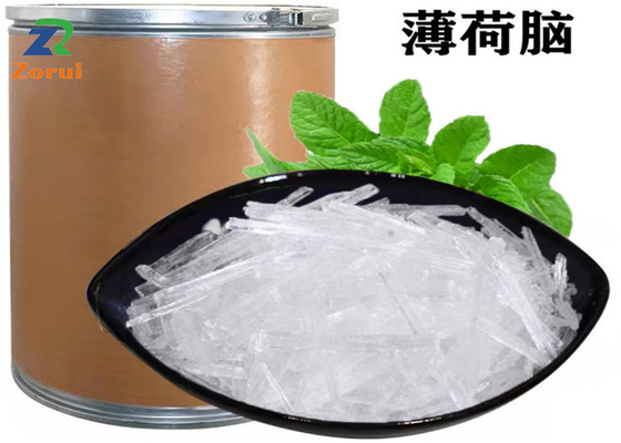 Un buen precio. Extracto CAS 89-78-1 de la hierbabuena de Crystal Peppermint Camphor 2216-51-5 el 99% del mentol en línea