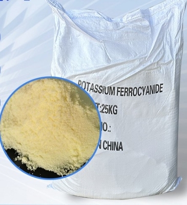 Un buen precio. CAS 13943-58-3 Tetrapotasio hexacianferrato trihidrato Agente anticoagulante Ferrocianuro de potasio CAS 14459-95-1 en línea