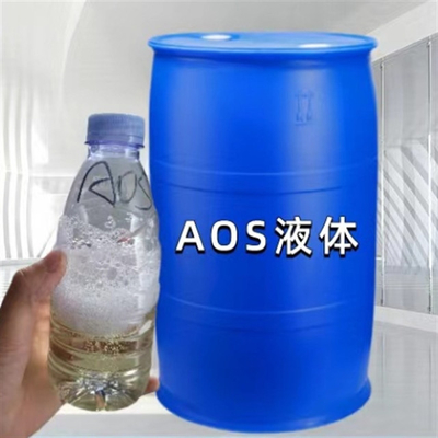 Un buen precio. CAS 68439-57-6 Agente tensioactivo sulfonato de sodio alfa olefina AOS líquido en línea