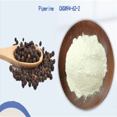 Un buen precio. Bioperina CAS 94-62-2 95% Pimienta negra Extracto de piperina Mejorador de biodisponibilidad de grado cosmético para el cuidado de la piel en línea