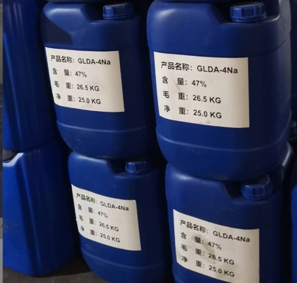Un buen precio. 47% Tetrasato de glutamato de sodio diacetato GLDA líquido CAS 51981-21-6 en línea