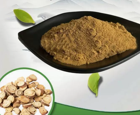 Un buen precio. Extracto de raíz de regaliz natural CAS 97676-23-8 Polvo de glabridina estandarizado de grado cosmético en línea