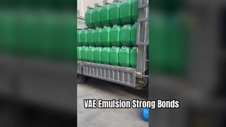 Emulsión líquida blanca lechosa BJ-707 de VAE de la emulsión del acetato-etileno del vinilo para los pegamentos y la capa VAE